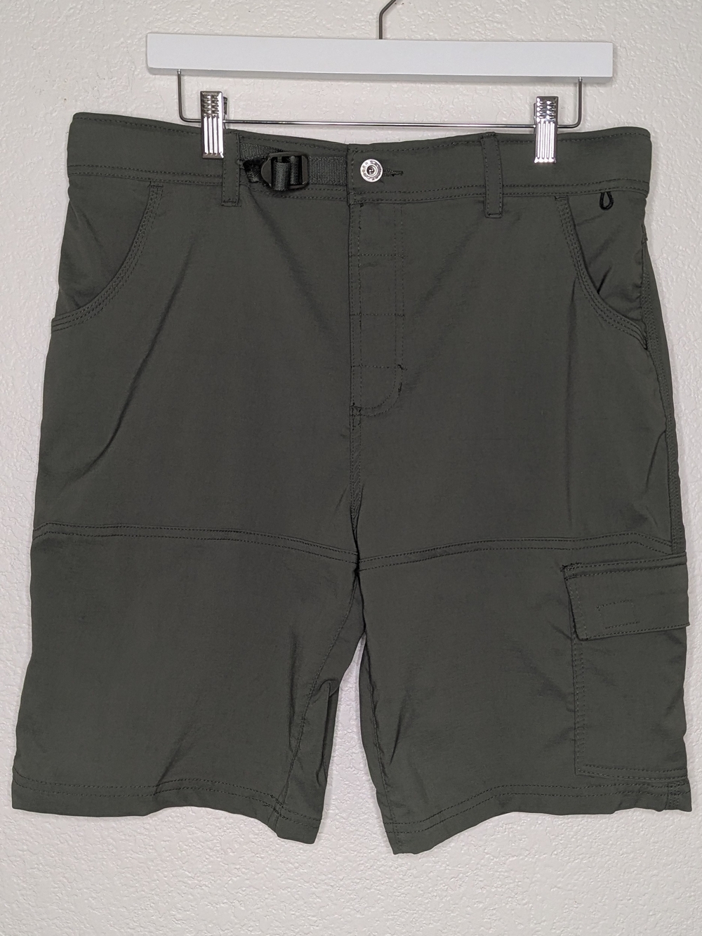 Gerry Men's Black Nylon Hiking/Camping Shorts Olive Size 36